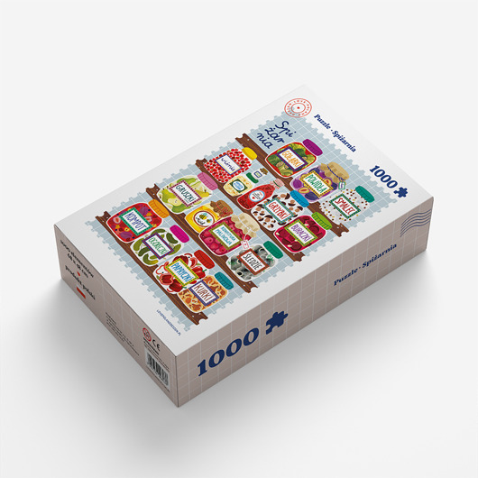 puzzle dla dzieci Puzzle Spiżarnia 1000