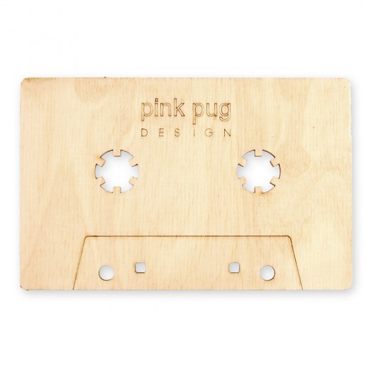 eco Data Storage- kaseta Pink Pug Design