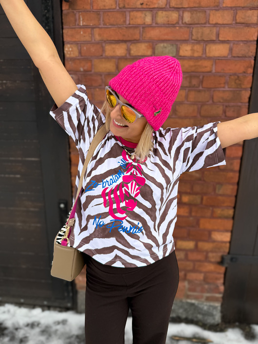 t-shirt damskie T-shirt Zebrałam się!