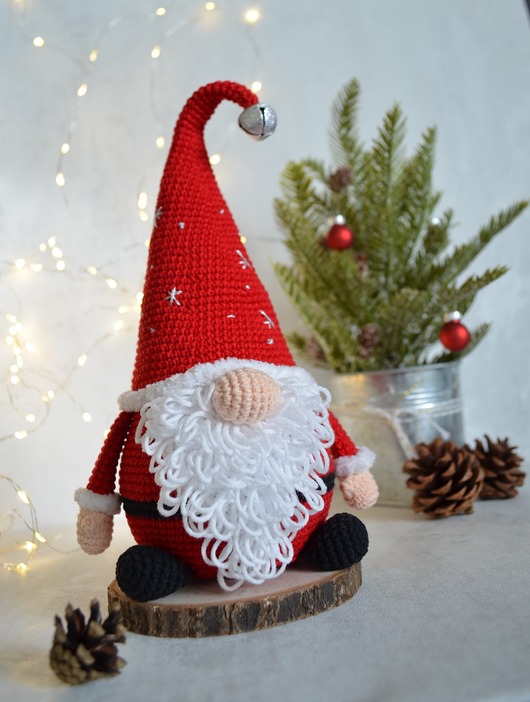 dekoracje świąteczne Skrzat Mikołaj, Krasnal świąteczny, Dekoracja świąteczna