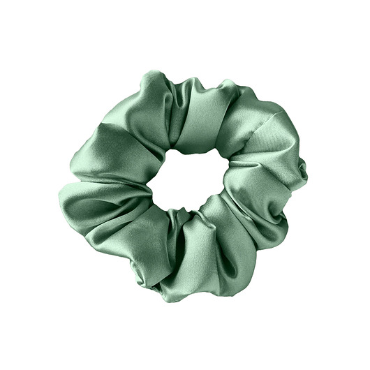 gumki do włosów Satynowa gumka do włosów scrunchie Szałwia RÓŻNE MODELE