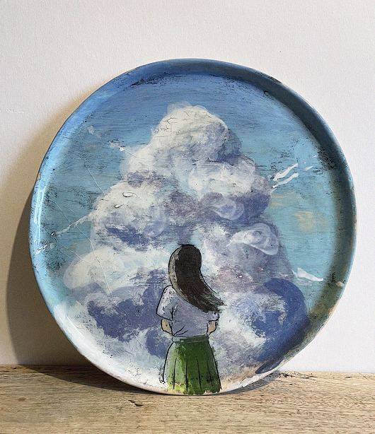 patery i talerze Talerz anime handmade