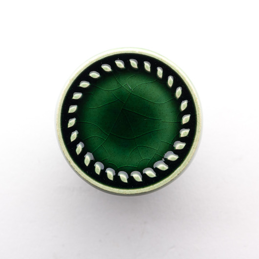 gałki do mebli Gałka do mebli zieleń butelkowa,  wz.12