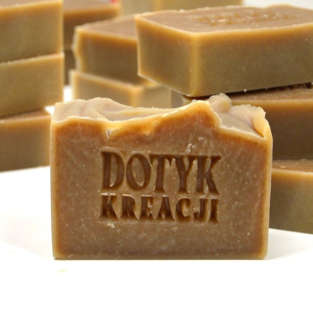 mydło w kostce KONOPIE i ŻYWOKOST - mydło naturalne Dotyk Kreacji