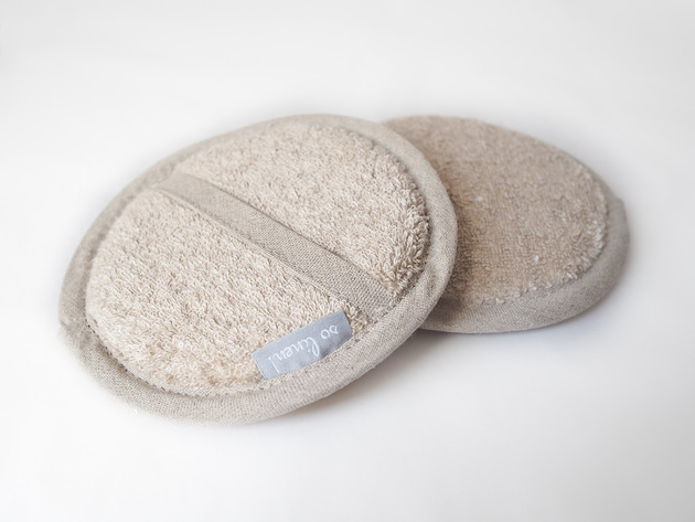 akcesoria dla niej Lniana gąbka frotte soft natural linen