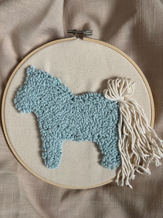 Ozdoby na ścianę Konik Błękitek