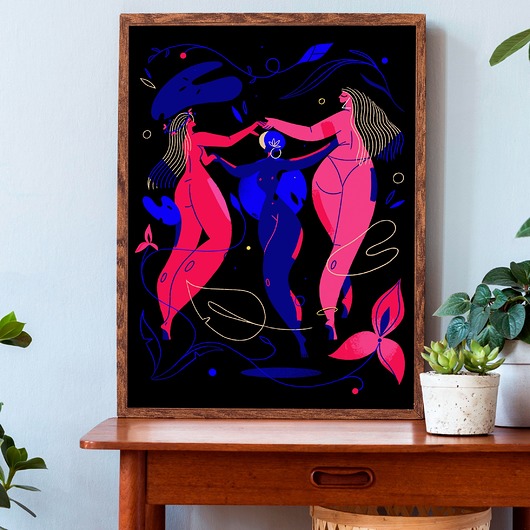 plakaty Plakat Ceremonial dance