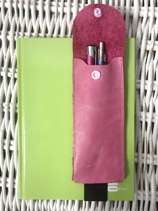 piórniki Etui/ piórnik/przybornik na notes, kalendarz-skóra