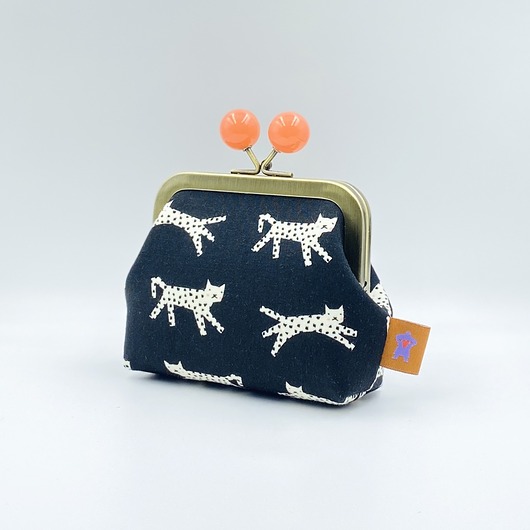 portfele damskie Cats Black Orange