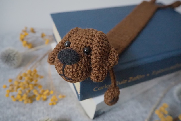 zakładki do książek Zakładka do Książki Czekoladowy Labrador