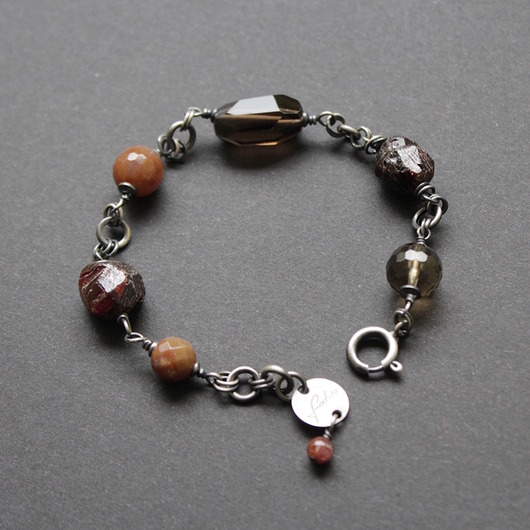 bransoletki z kamieni naturalnych Bransoletka Unikat XII