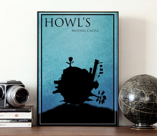 plakaty Howl's Moving Castle - plakat