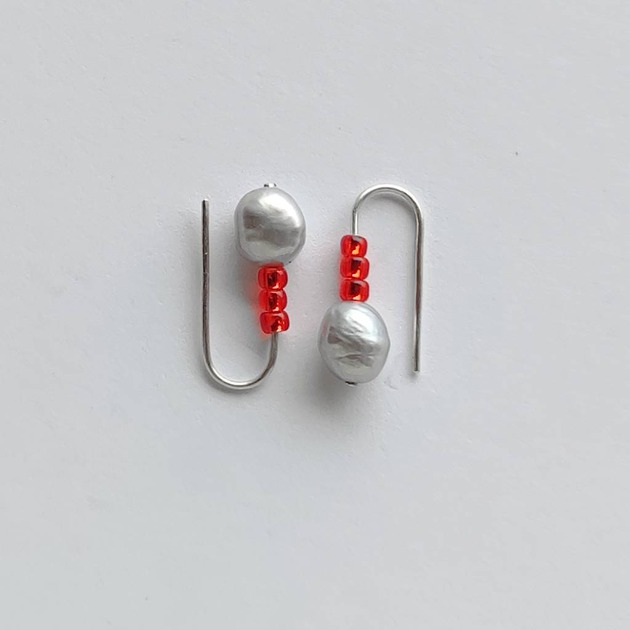 kolczyki z kamieniami Kolczyki OKRĄG