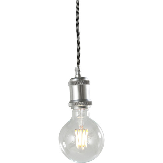 Lampa żarówka Socket Minimalist Chrome, Edison Home Design