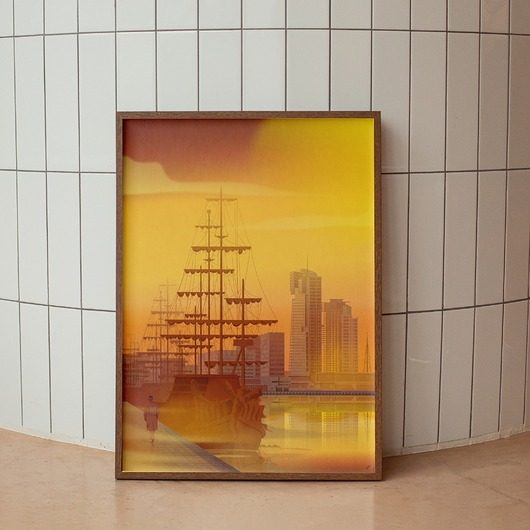 plakaty Plakat GDYNIA, port, Bałtyk, Zatoka