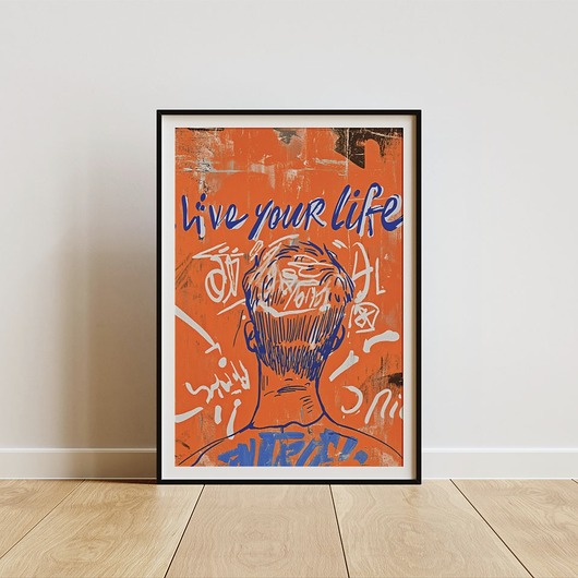 plakaty Plakat - Live your life 2