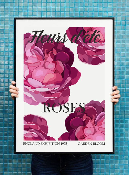 plakaty Plakat Róże