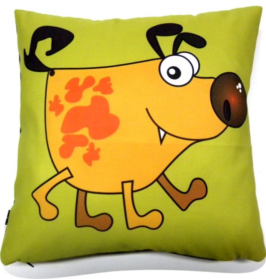 Poduszka z pieskiem :) Gaul Designs