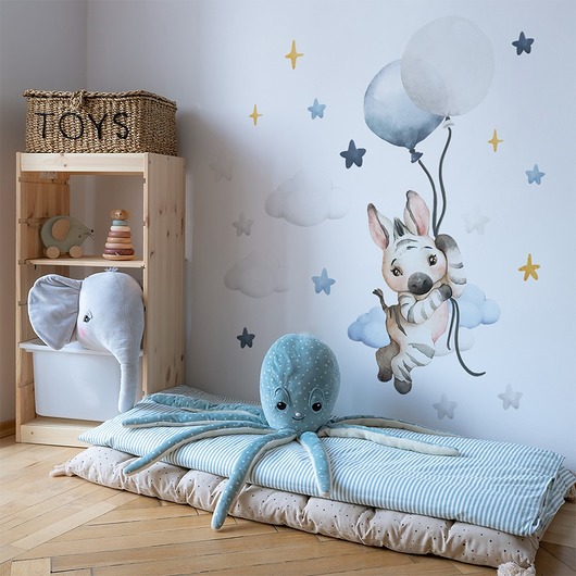 naklejki ścienne do pokoju dziecka Tiny World - Naklejki Do Pokoju Małego Dziecka, Zestaw 11
