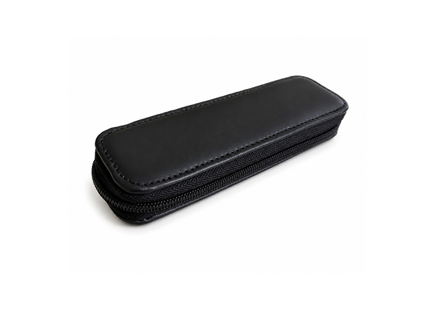 piórniki Etui na pióra  na dwa pióra lub długopisy  czarne