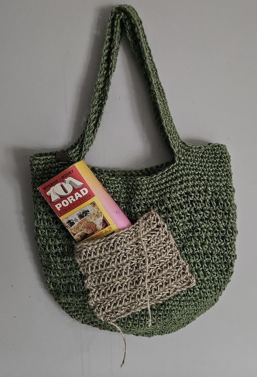 torby na ramię Torba  ze sznurka konopnego