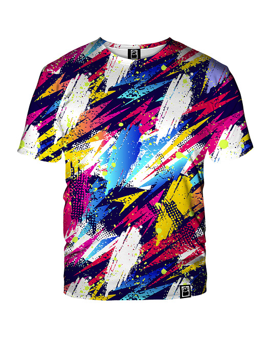 t-shirt damskie Damski T-shirt DR.CROW Abstract Background