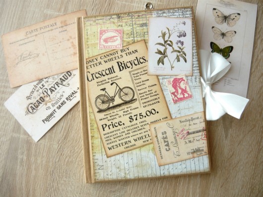 Notes Notatnik Dziennik Pamiętnik - styl Vintage Not Only Paper