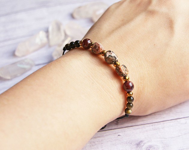 bransoletki z kamieni naturalnych SKORPION - zodiac collection - new