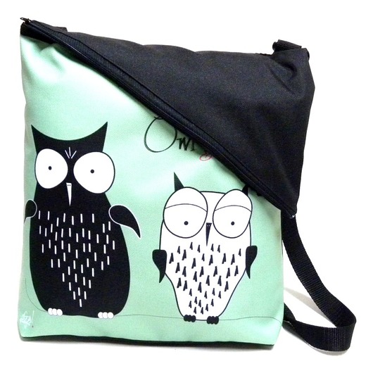 Torba listonoszka z autorskim motywem Gaul Designs