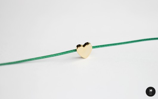 16k gold Make a Wish - serduszko sopeppermint