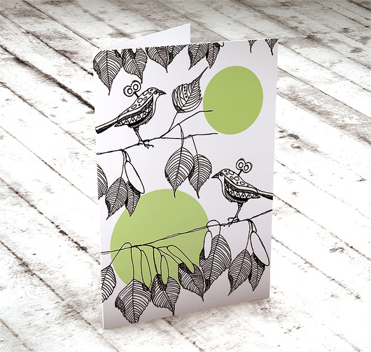 Two Little Birds... karteczka Parallel World