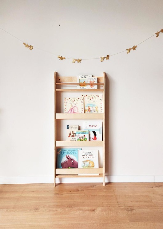 Regał na książki i zabawki SIMPLE WAMMcosyroom