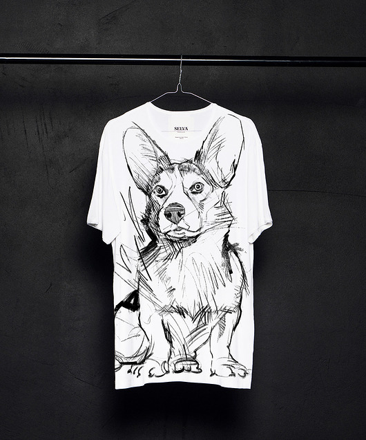 t-shirty męskie Welsh Corgi Cardigan Dog Men's T-shirt