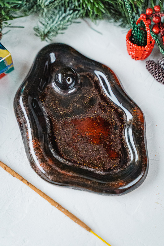 Podstawki pod kadzidełka Podstawka na kadzidełka AMBER