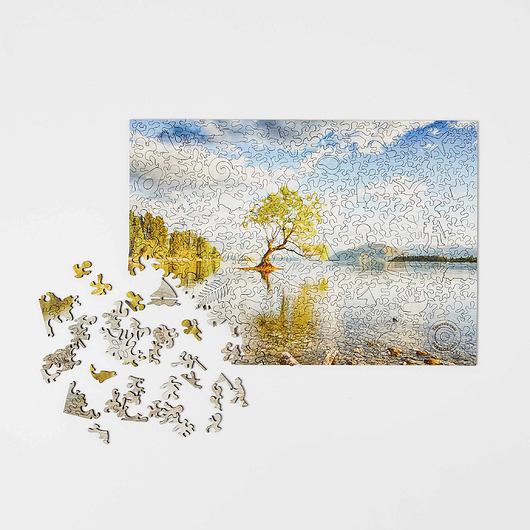 puzzle dla dzieci Jezioro Wanaka