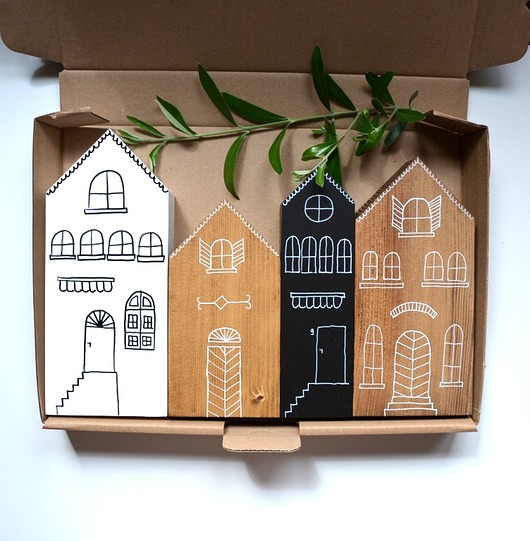 4 domki Wooden Love