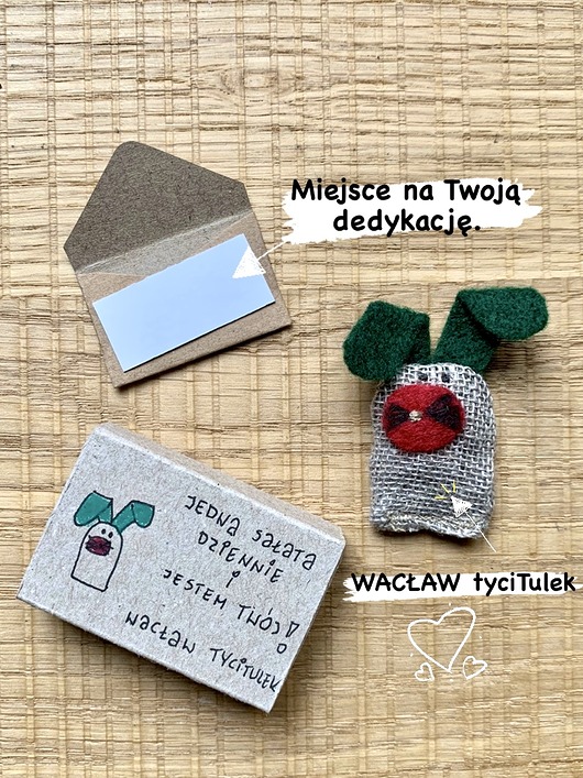 WACŁAW tyciTulek z mini kopertką w pudełeczku Z SZUFLAD UMYSŁU