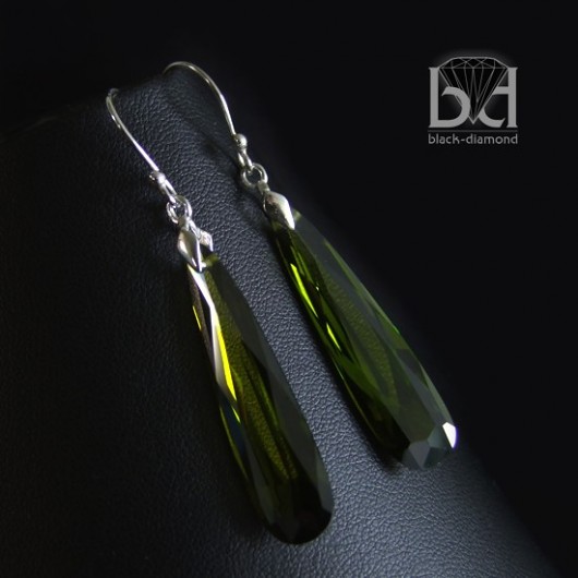 Eleganckie Cyrkonie Black Diamond