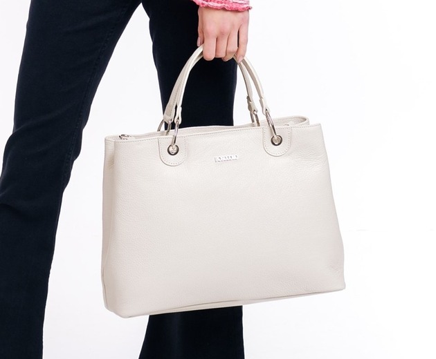 torby na ramię Torba skórzana Shopper (6917)