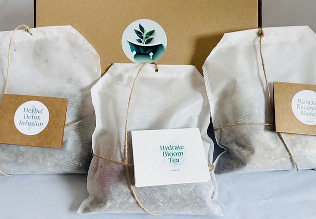 akcesoria różne Zestaw herbat do kąpieli AQUABLOOM