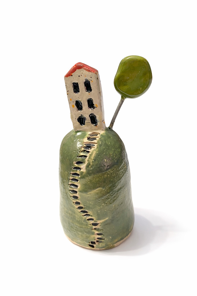figurki i rzeźby Domek ceramiczny