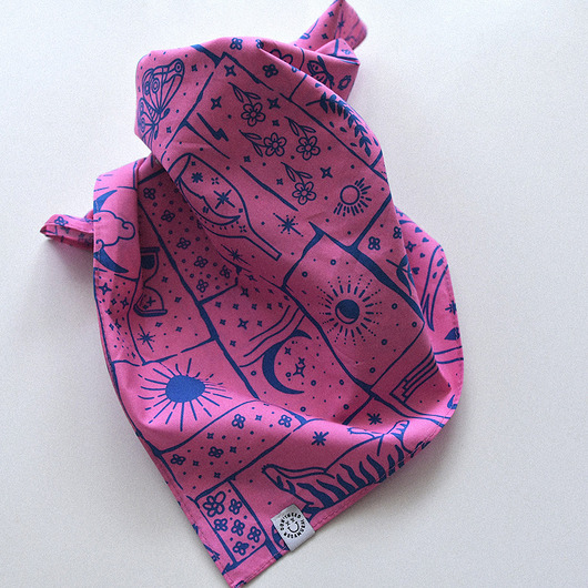 apaszki Różowa Bandanka