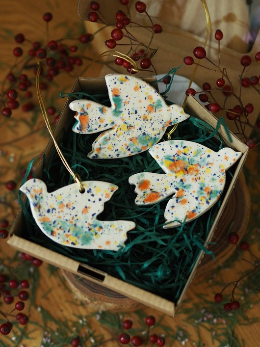 ozdoby choinkowe Zestaw precli na choinkę