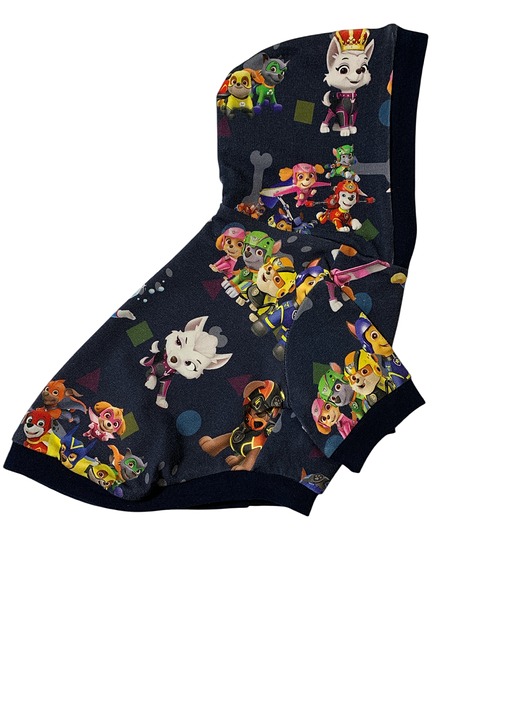 ubranka dla zwierząt Bluza dla psa z kapturem PSI PATROL rozmiar S