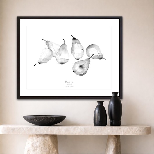 grafiki i ilustracje Gruszki  / Art print