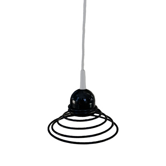 lampy wiszące Lampa wisząca sprężyna Massive 027043 , Belgia lata 70.