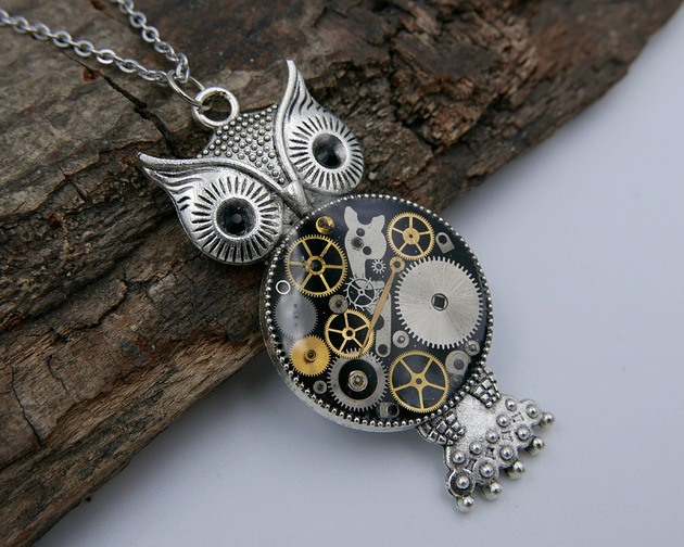 wisiory Mechaniczna sowa 133