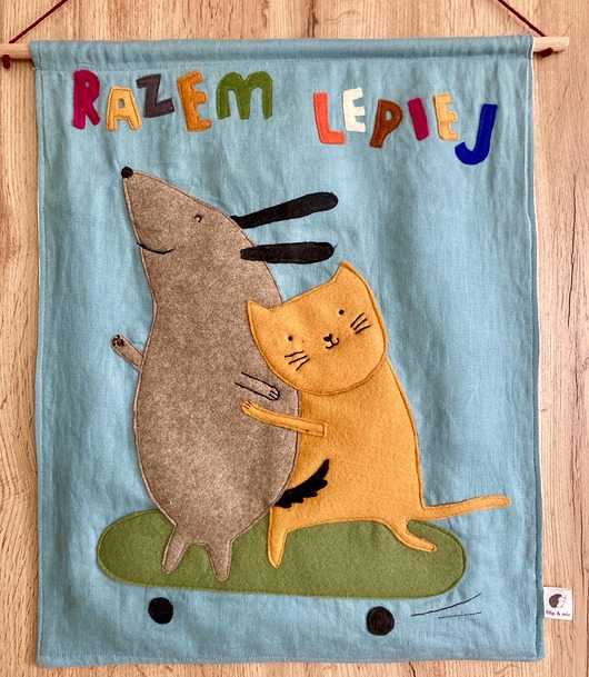 Ozdoby na ścianę Razem lepiej