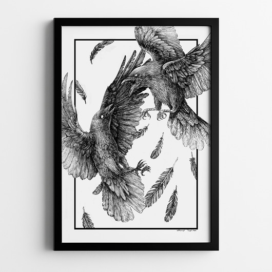 plakaty Plakat Kruki