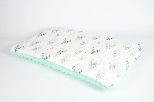 Płaska poduszka - m. łapacze - 40x60cm Minky and Cotton
